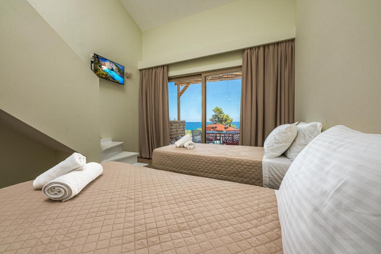 Kozanos Suites With Private Pool Амуди Екстериор снимка