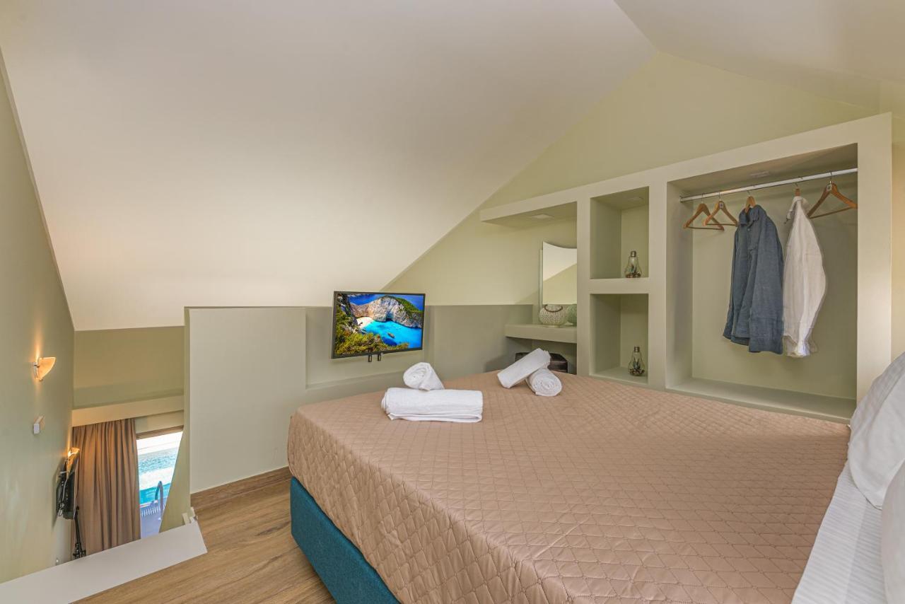 Kozanos Suites With Private Pool Амуди Екстериор снимка