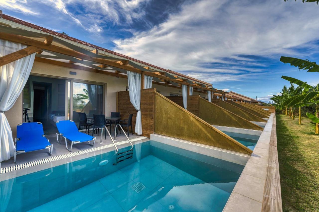 Kozanos Suites With Private Pool Амуди Екстериор снимка