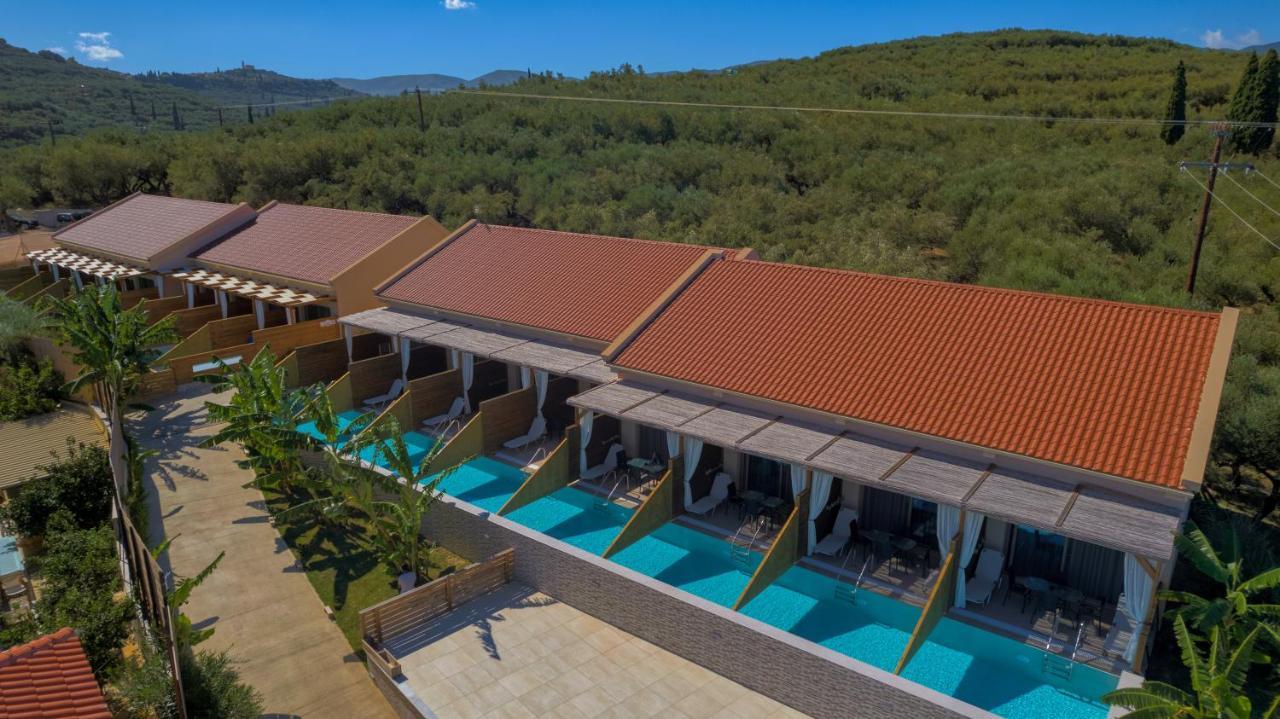 Kozanos Suites With Private Pool Амуди Екстериор снимка